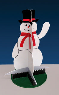 3D Animated Snowman