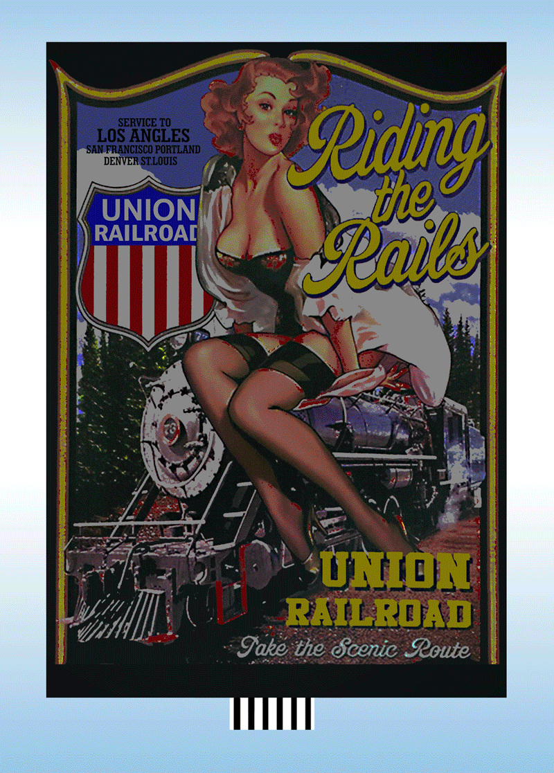 Riding the Rails Billboard Miller Engineering