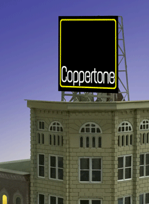 NZ scale Billboard Coppertone
