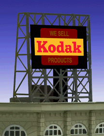 NZ scale Billboard Kodak
