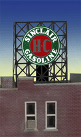 N/Z Sinclair Rooftop sign