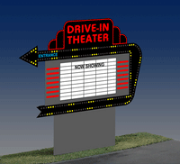1381 Drive-In sign