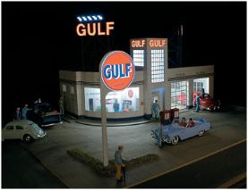 Gulf Station lighting