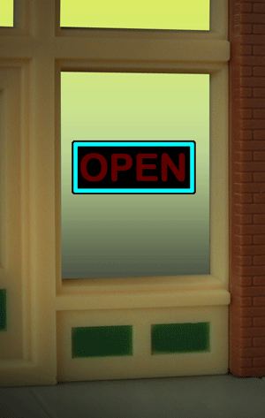 Open window sign